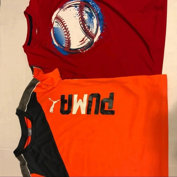 Puma\Athletic boy active wear size 7/8 - Picture 1 of 2